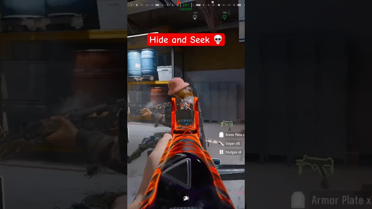 Hide and Seek 💀 | End Circle Factory Finish #ReaperGG #Warzone #FPSGaming
