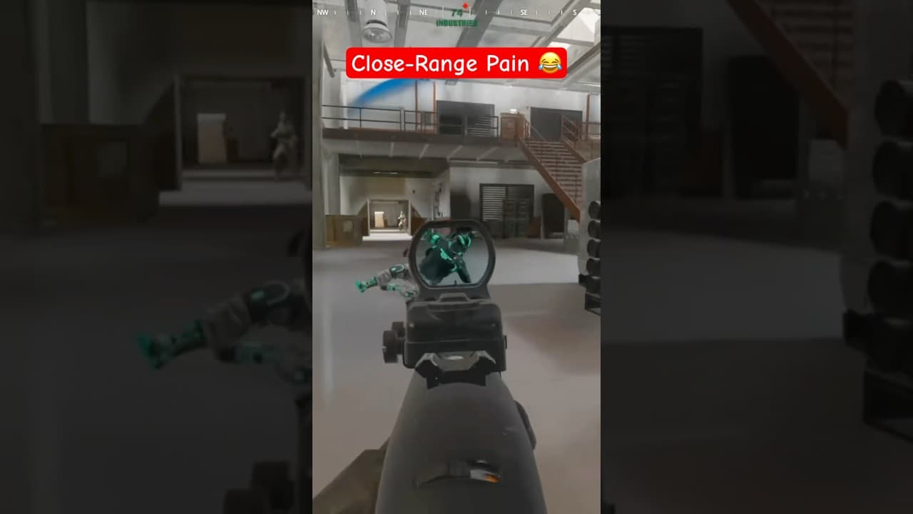 Close-Range Pain 😂💥 | Warzone Highlights #ReaperGG #Warzone #FPSGaming